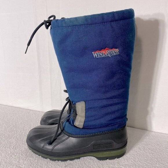 Vintage Wind River Blue Insulated Winter Boots 8 - Picture 4 of 16